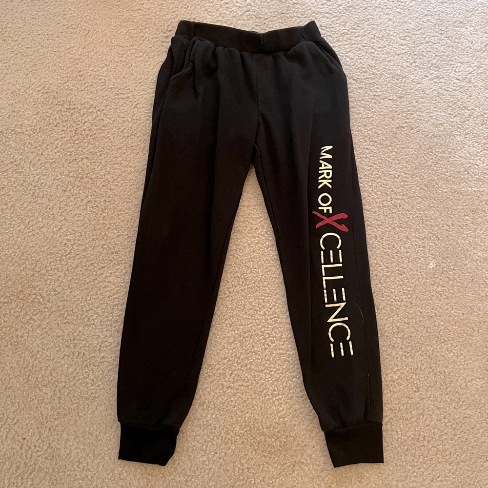 Over The Limit Apparel Medium Black Joggers